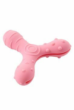 Hračka pes BUSTER Flex Star, růžová 13cm