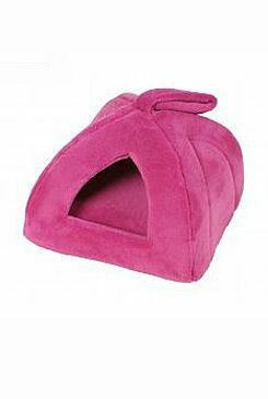 Pelech domek Iglů 35x35cm A27 Růžová tm.