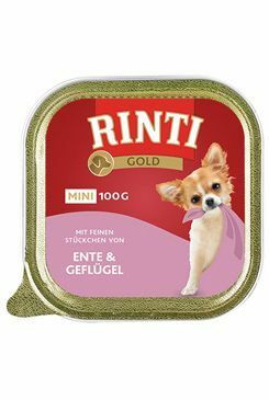 Rinti Dog vanička Gold Mini kachna+drůbež 100g