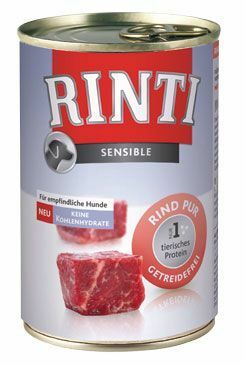 Rinti Dog konzerva Sensible PUR hovězí 400g