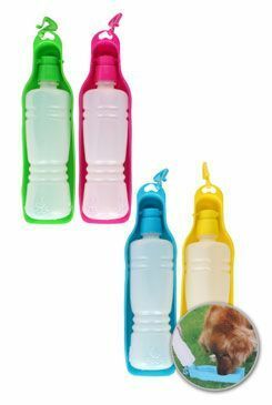 Miska/lahev 2v1 na vodu pro psy 450ml
