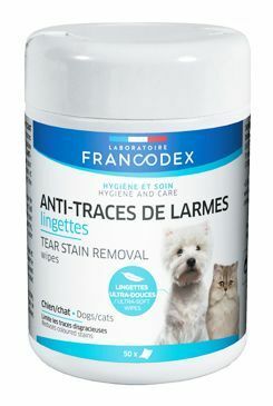 Francodex Ubrousky na stopy slz pes, kočka 50ks