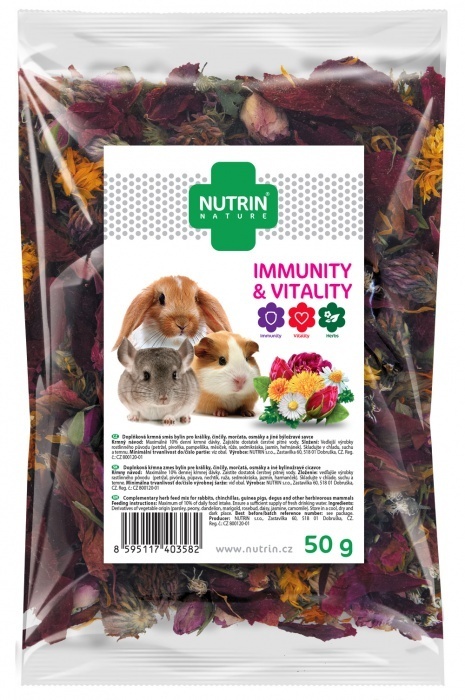 Nutrin Nature Immunity&Vitality Hlodavec 50g