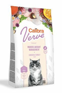 Calibra Cat Verve GF Indoor&Weight Chicken 750g