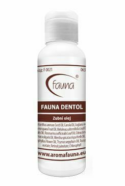 FAUNA DENTOL zubní olej 20 ml