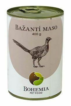 BOHEMIA MASO Bažantí ve vlastní šťávě 400g