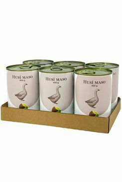BOHEMIA MASO Husí ve vlastní šťávě SIX PACK 6x400g