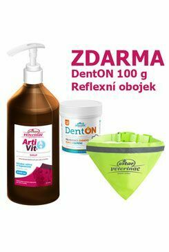 VITAR ArtiVit Sirup 1000ml+DentON100g+ reflexní obojek