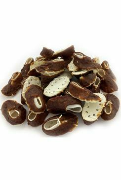 Pochoutka Buvolí bota 7,5cm s kachním masem 500g