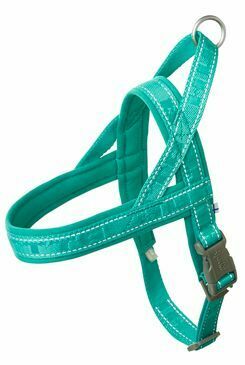 Postroj Hurtta Casual ECO paví zeleň 35-45cm