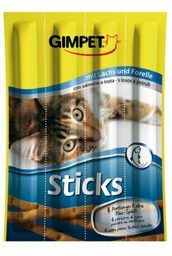 Gimcat Sticks losos+pstruh 4 ks