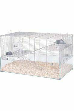 Klec pískomil NEOLIFE 80 GERBIL šedá Zolux