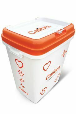 Calibra - plastový barel na krmivo s víkem 12kg