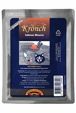 KRONCH LakseMoisse GrainFree pro psy/kočky,losos 6x300g