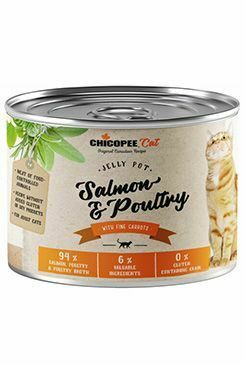 Chicopee Cat konz. Jelly Pot Salmon&Poultry 195g