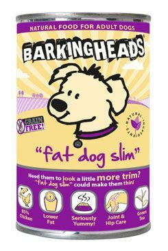 BARKING HEADS Fat Dog Slim konz. 400g new