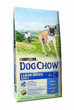 Purina Dog Chow Adult Large Breed Turkey&Rice 14kg
