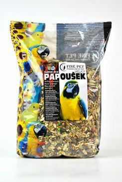 FINE PET Super Mix Velký Papoušek 800g