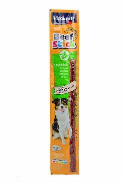 Vitakraft Dog poch. Beef Stick zelenina 12g