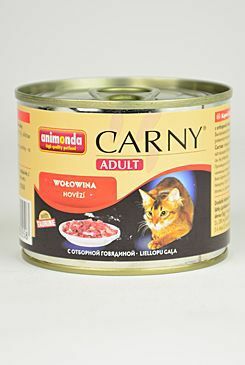 Animonda konz. kočka CARNY Adult hovězí 200g