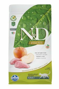 N&D PRIME CAT Adult Boar&Apple 1,5kg