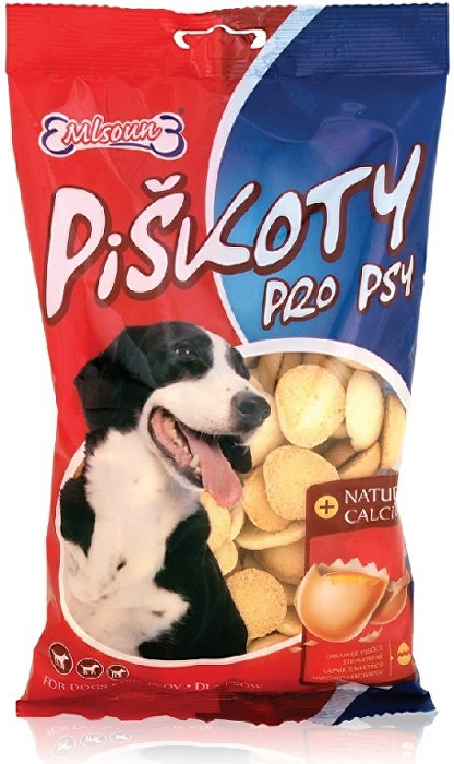 Mlsoun Piškoty pro psy 120g