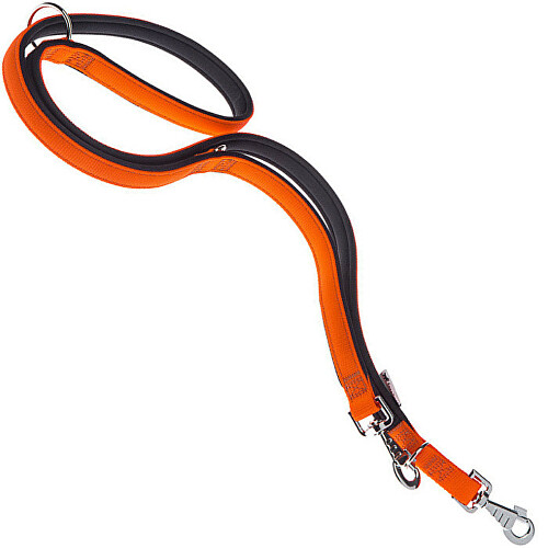 Vodítko nylon DAYTONA GA-Ploché 120-200/20 oranžové FP