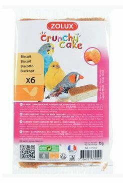 Sušenky pták CRUNCHY CAKE HONEY 6ks 75g Zolux