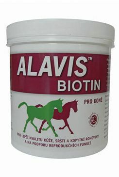Alavis Biotin pro koně plv 400g