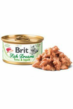 Brit Cat konz Brit Fish Dreams Tuna & Squid 80g
