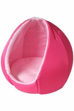 Pelech domek Kukaň KING růžová 45cm D66