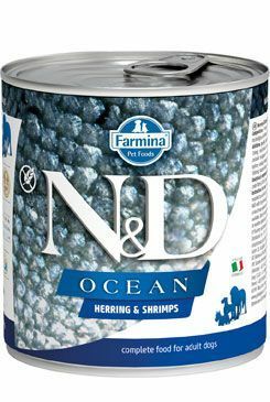 N&D DOG OCEAN Adult Herring & Shrimps 285g