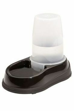 Miska se zásob. na vodu 2,5l  černo-bílá Maelson