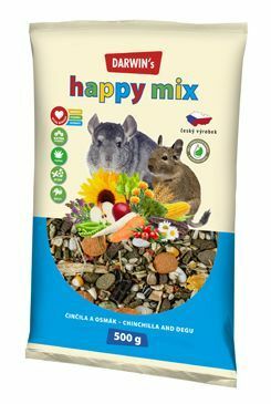 Darwin's Činčila&Osmák Happy mix 500g