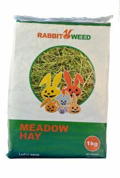 Seno luční RabbitWeed 1kg/40l