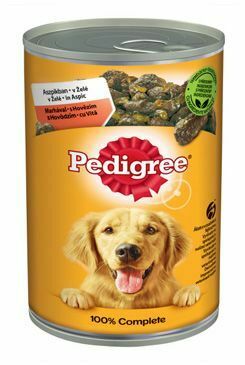 Pedigree konz.Can Adult hovězí v želé 1200g