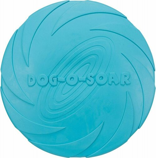 Hračka pes Létající talíř MINI Mix barev 15cm TR