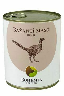 BOHEMIA MASO Bažantí ve vlastní šťávě 800g