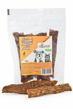 NATURECA pochoutka Masové pláty Kachna, 100%maso 100g