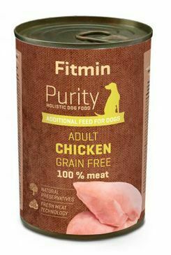 Fitmin dog Purity tin konzerva chicken&liver 400g