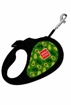 Vodítko samonavíjecí Avokádo - 15kg/5m/S