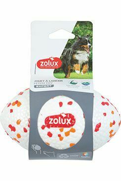 Hračka pes ETPU míček rugby Zolux
