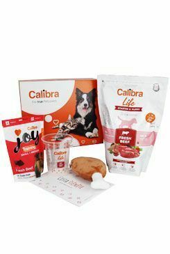 Calibra Startovací balíček pro štěňata Beef + poukázka
