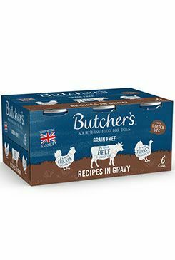 Butcher's Dog Original hovězí/krůtí/kuř. konz. 6x400g