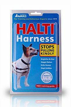 Postroj HALTI proti tahání vel. S