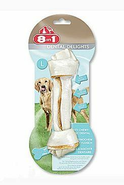 Pochoutka 8in1 Dental Delights Bone L 1ks