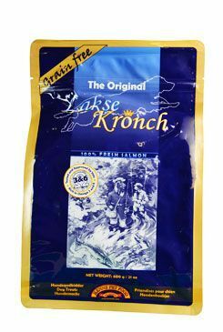 KRONCH pochoutka Treat s lososovým olejem 100% 600g