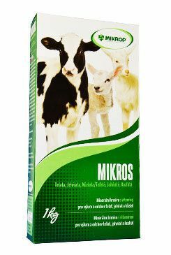 Mikrop Mikros telata, jehňata a kůzlata 1kg krabička
