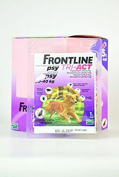 Frontline Tri-Act pro psy Spot-on L (20-40 kg) 1 pip