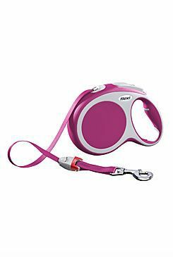 Vodítko FLEXI VARIO Pásek L 8m/50kg Růžová 1ks